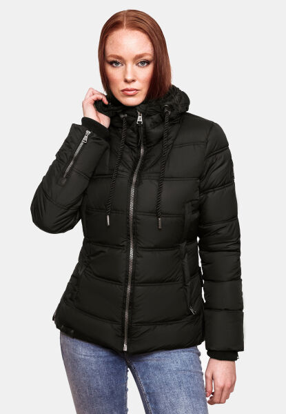 Marikoo Navahoo Renesmee Damen Winter Steppjacke Mit Kapuze