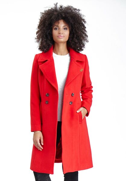 Marikoo Navahoo Wooly Damen Trenchcoat Winter Mantel