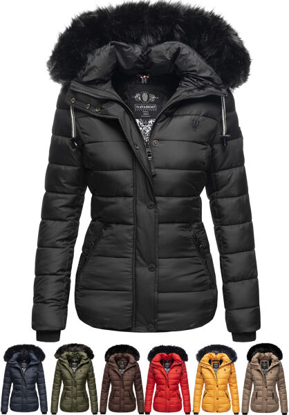 Marikoo Navahoo Zuckerbiene Damen Kapuzen Steppjacke