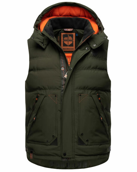 Marikoo Stone Harbour Egoor Herren Winter Steppweste