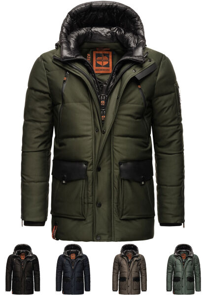 Marikoo Stone Harbour Mitjaa Herren Winter Jacke Parka