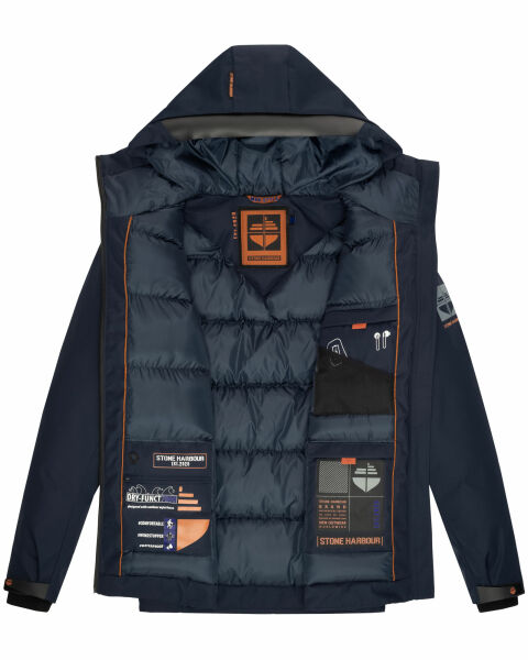 Marikoo Stone Harbour Moagaa Wasserdichte Herren Winterjacke