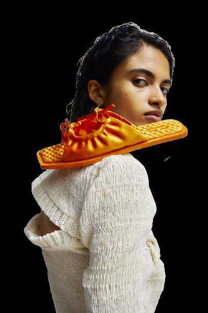 ACCESSOIRES Adele Sandale Orange