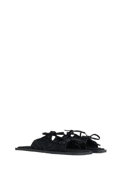 ACCESSOIRES Adele Sandale Schwarz