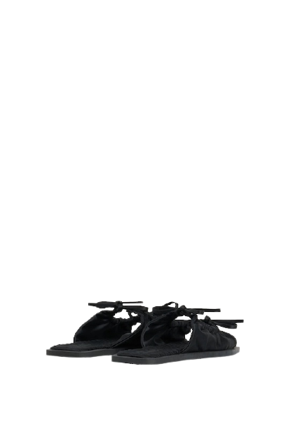 ACCESSOIRES Adele Sandale Schwarz