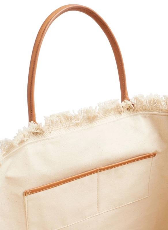 ACCESSOIRES Cap Ferrat Tote Beige