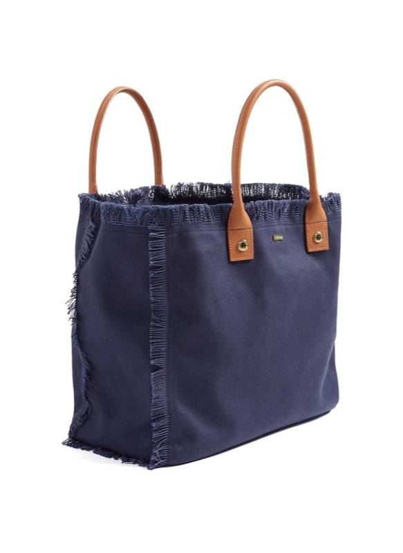 ACCESSOIRES Cap Ferrat Tote Navy