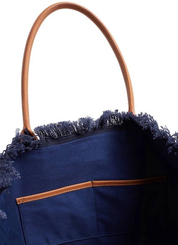 ACCESSOIRES Cap Ferrat Tote Navy