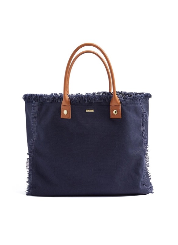ACCESSOIRES Cap Ferrat Tote Navy