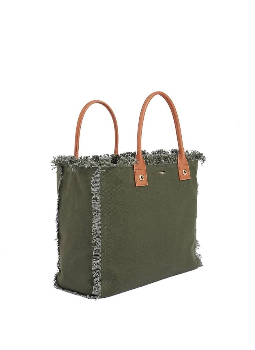 ACCESSOIRES Cap Ferrat Tote Olive