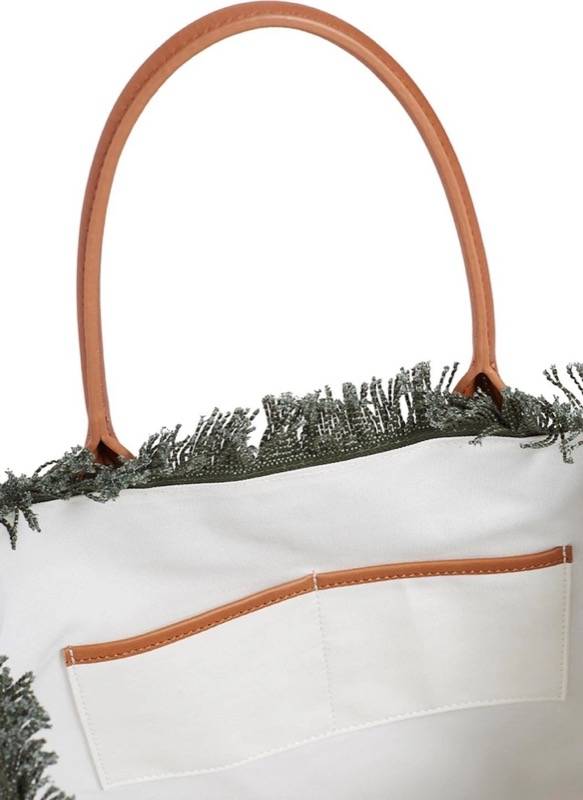 ACCESSOIRES Cap Ferrat Tote Olive