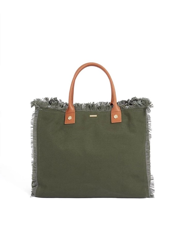 ACCESSOIRES Cap Ferrat Tote Olive
