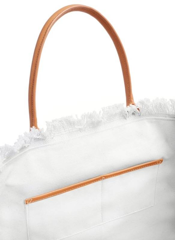 ACCESSOIRES Cap Ferrat Tote Weiß