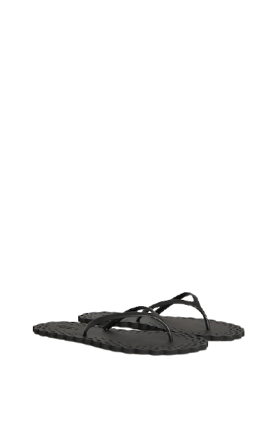 ACCESSOIRES Doily Flipflop Schwarz