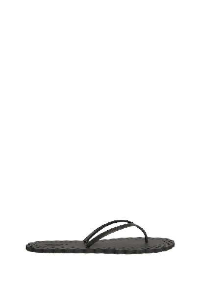ACCESSOIRES Doily Flipflop Schwarz