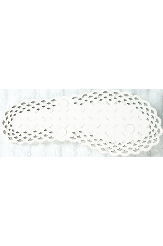 ACCESSOIRES Doily Flipflop Weiß