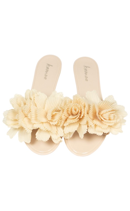 ACCESSOIRES Estelle Sandalen Nude