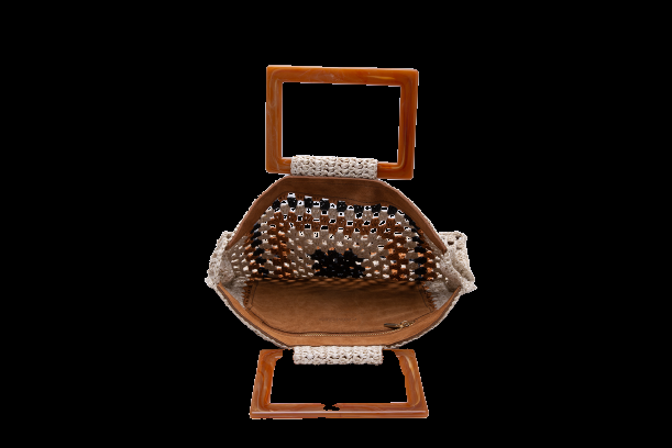 ACCESSOIRES Gehäkelte Tasche