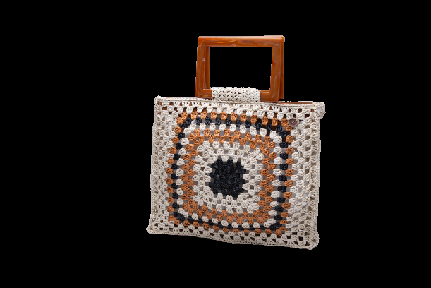 ACCESSOIRES Gehäkelte Tasche