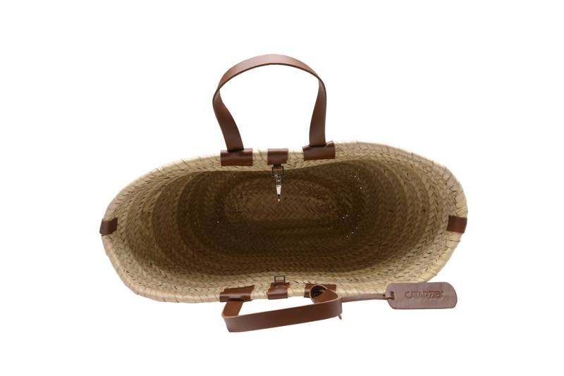 ACCESSOIRES Greta Korb Natur/Braun
