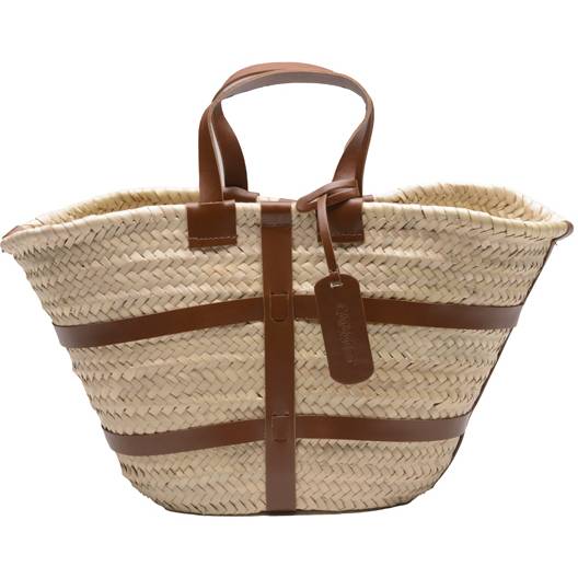 ACCESSOIRES Greta Korb Natur/Braun