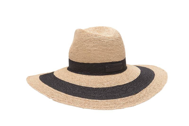 ACCESSOIRES Scirocco Hut Natur/Schwarz