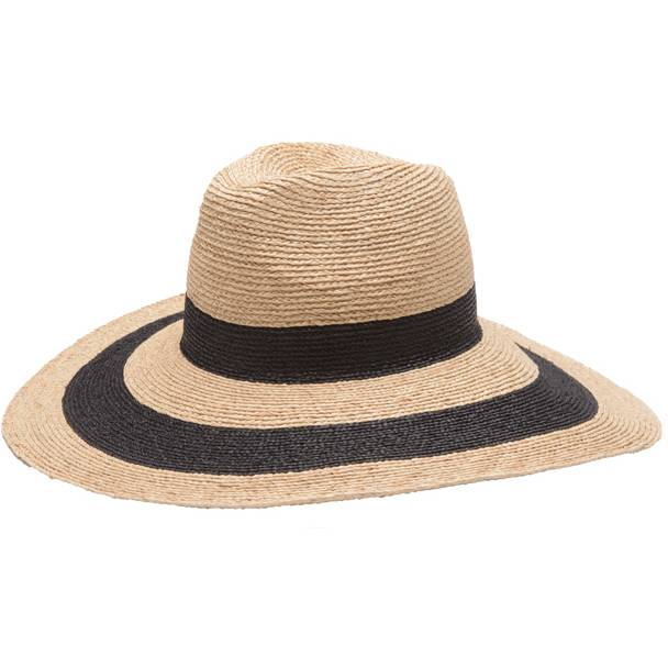 ACCESSOIRES Scirocco Hut Natur/Schwarz