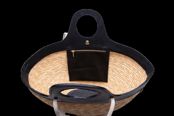 ACCESSOIRES Tote Natur Schwarz