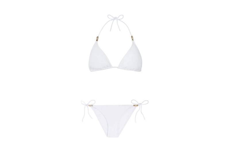 BIKINIS Core Padded Triangel Bikini Weiß