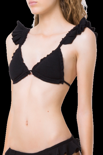 BIKINIS Laven Padded Triangel Bikini Schwarz