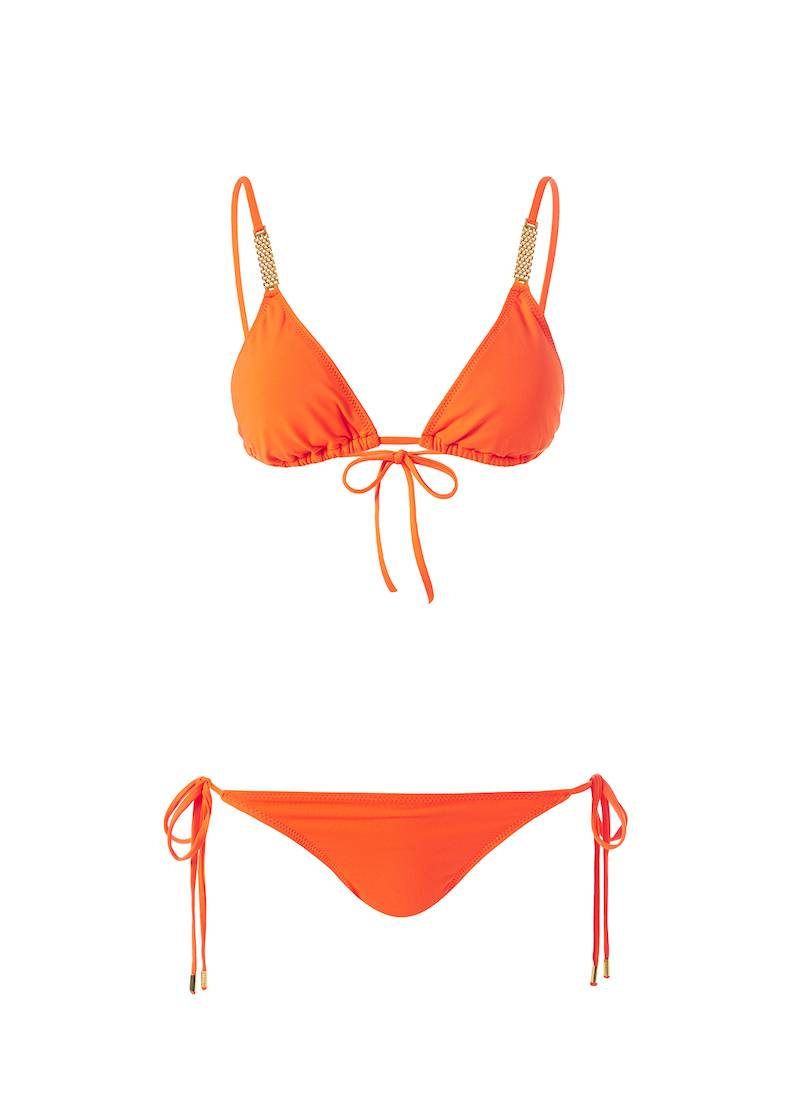 BIKINIS Maldives Padded Triangel Bikini Papaya