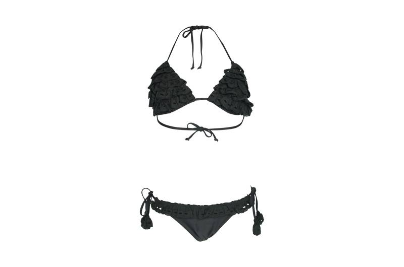BIKINIS San Gallo Padded Triangel Bikini Schwarz