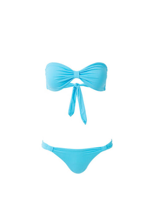 BIKINIS Stockholm Padded Bandeau Bikini Türkis