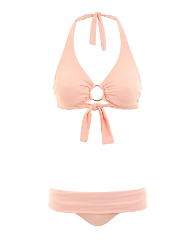 BIKINIS Triangle Bikini Brussels Peach