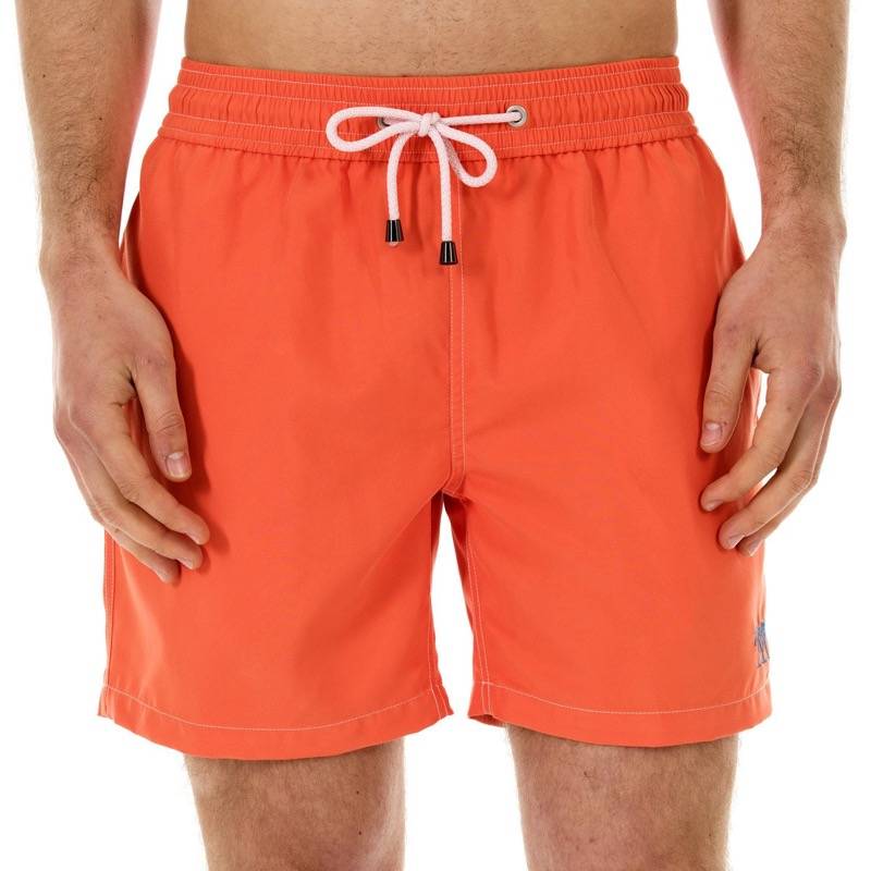 HERREN Badehose In Orange