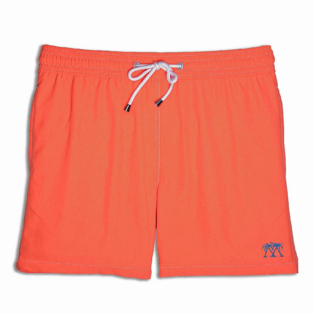 HERREN Badehose in orange
