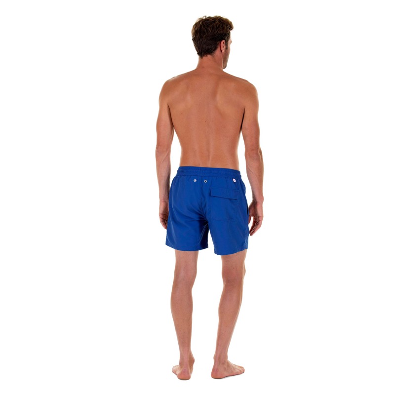 HERREN Badehose In Regatta-blau