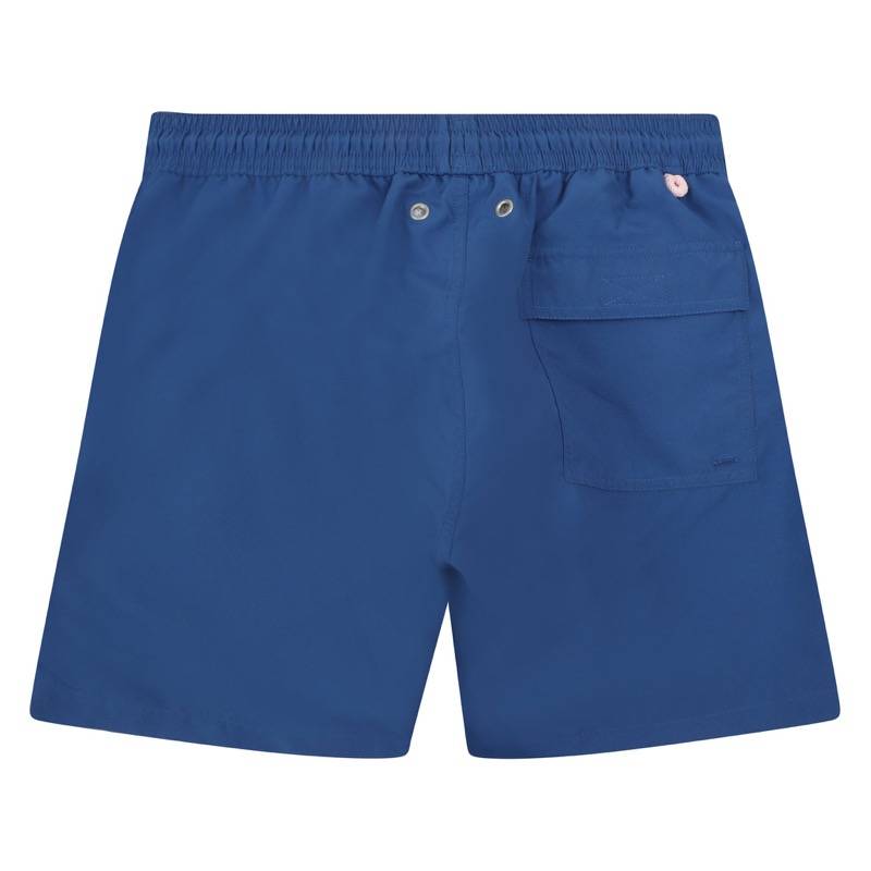 HERREN Badehose In Regatta-blau
