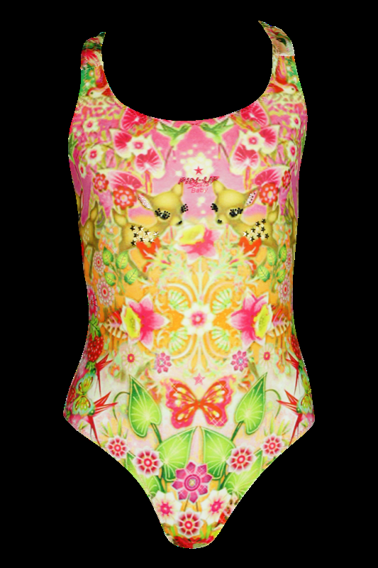 KINDER Baby Badeanzug Bambi in pink