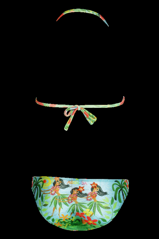 KINDER Baby Bikini Hula In Grün