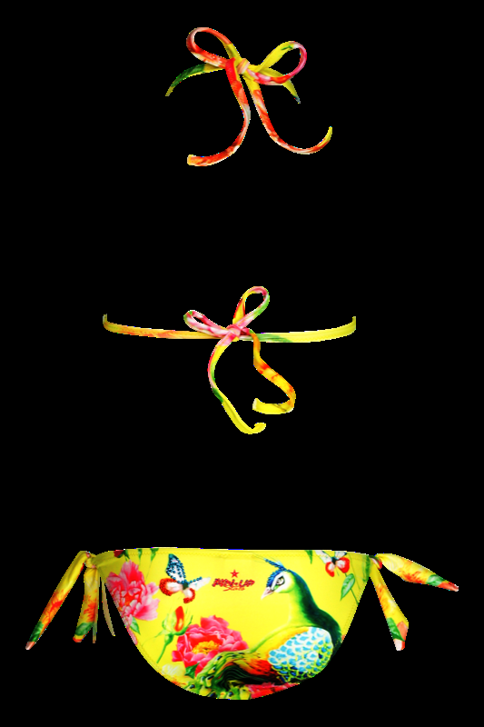 KINDER Baby Bikini Pavone In Gelb