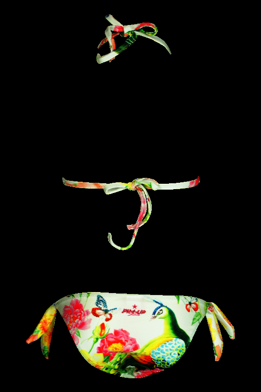 KINDER Baby Bikini Pavone In Weiß