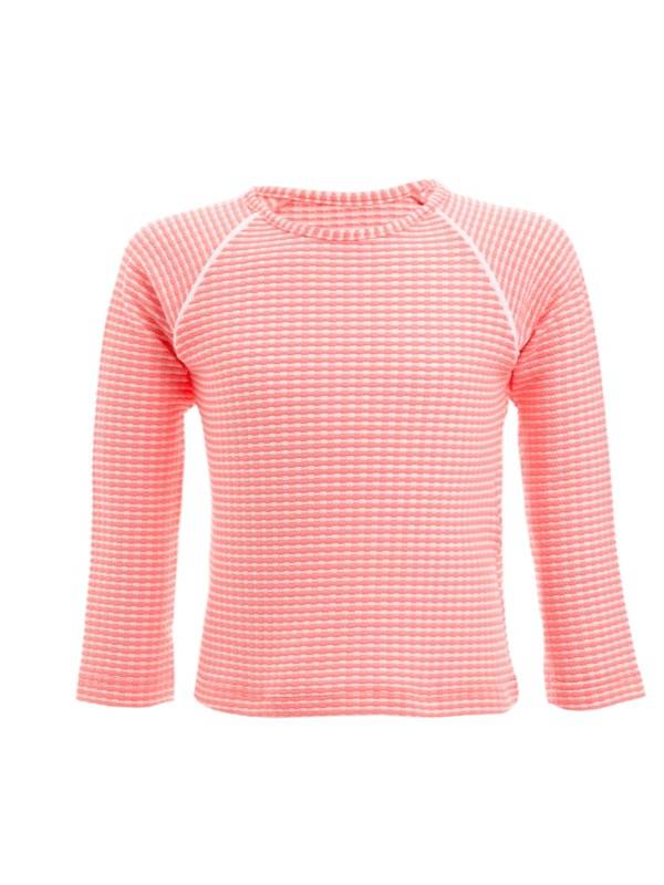 KINDER Baby Dakota Swim Shirt Fluro-ribbed