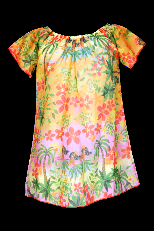 KINDER Baby Kleid Hula in gelb