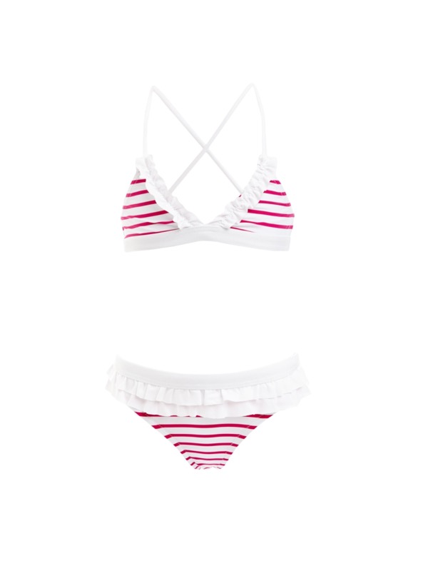 KINDER Baby New York Bikini Berry Stripe