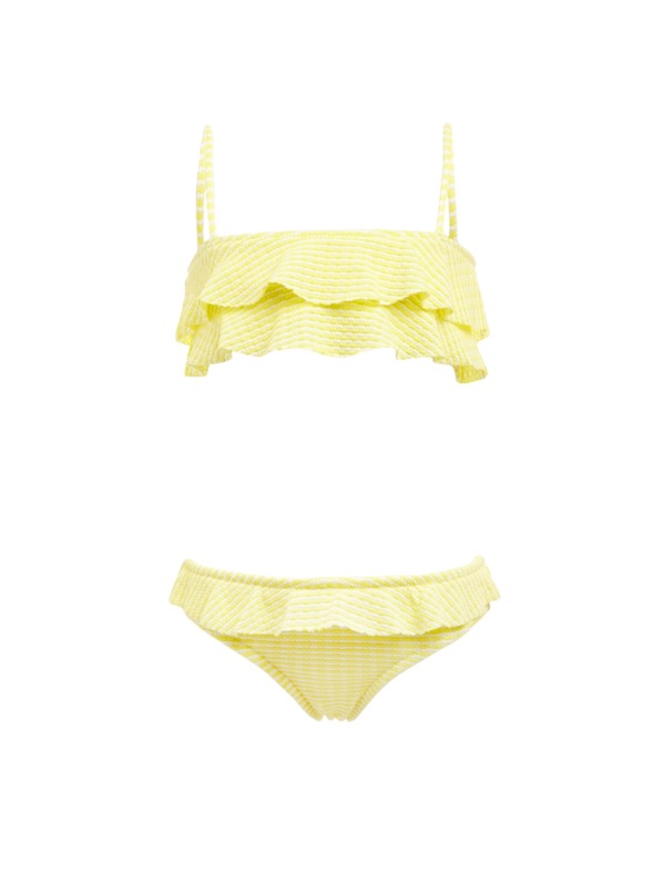 KINDER Baby Noemie Bandeau Bikini Yellow