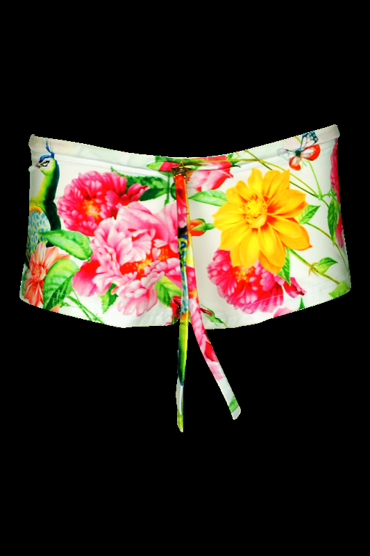 KINDER Baby Short Pavone in weiß