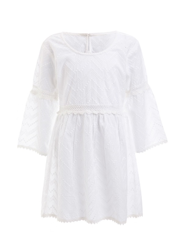 KINDER Baby Zoe Kleid White