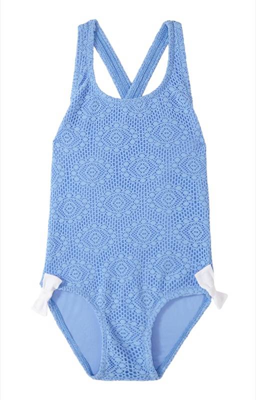 KINDER Girls Bonnie Badeanzug Blue