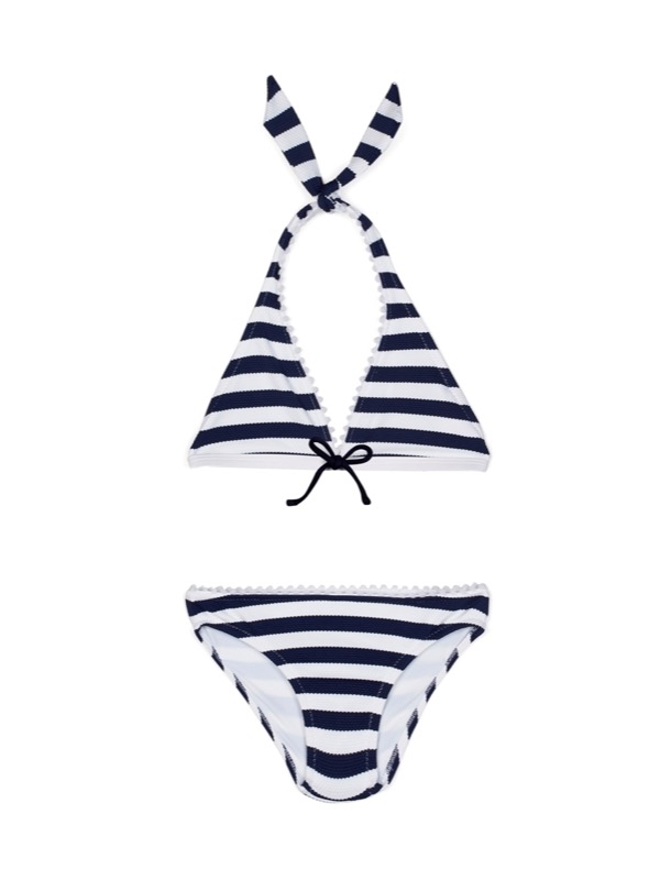 KINDER Girls Lilly& Poppy Bikini Blue/White